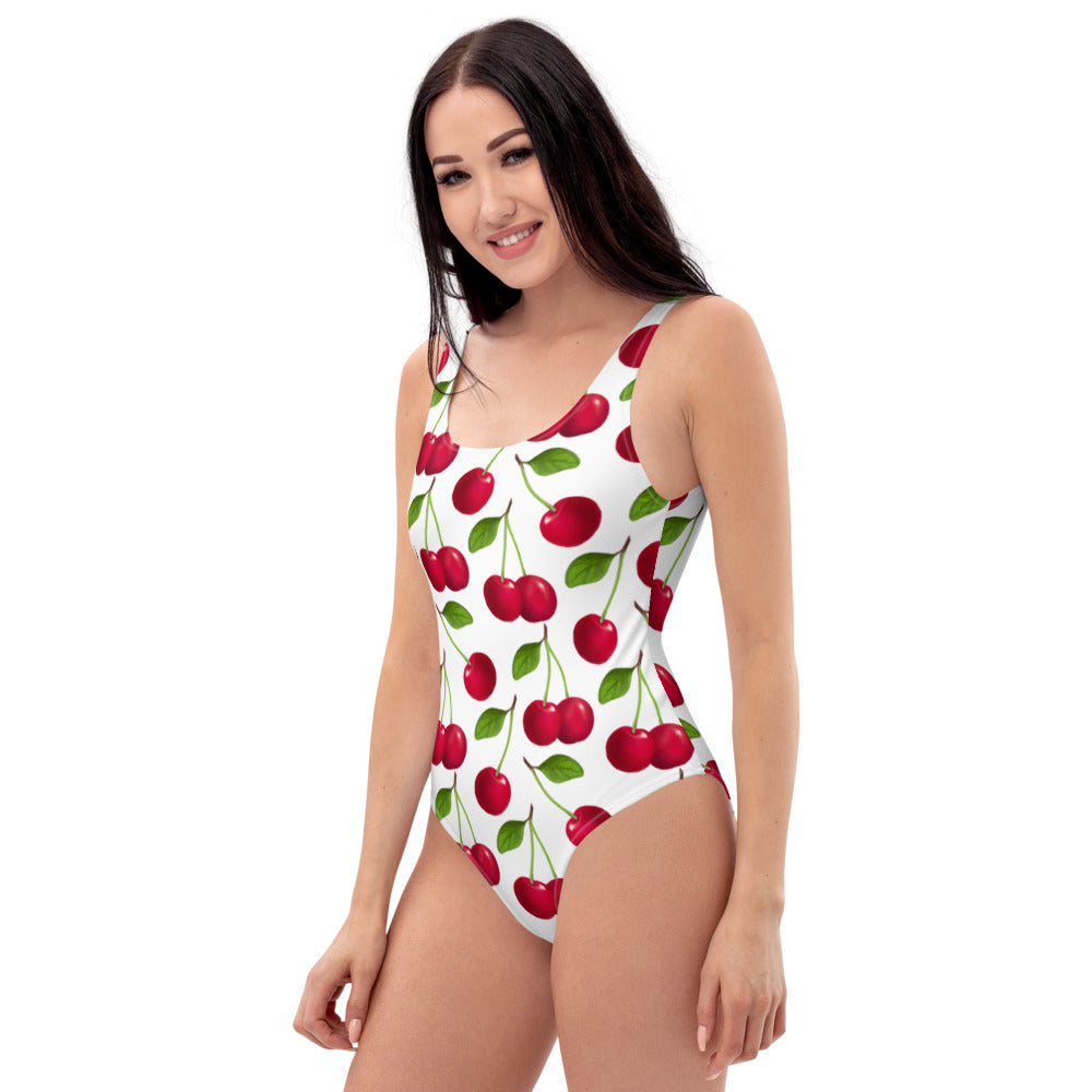 Mon Chérie White One-Piece Swimsuit