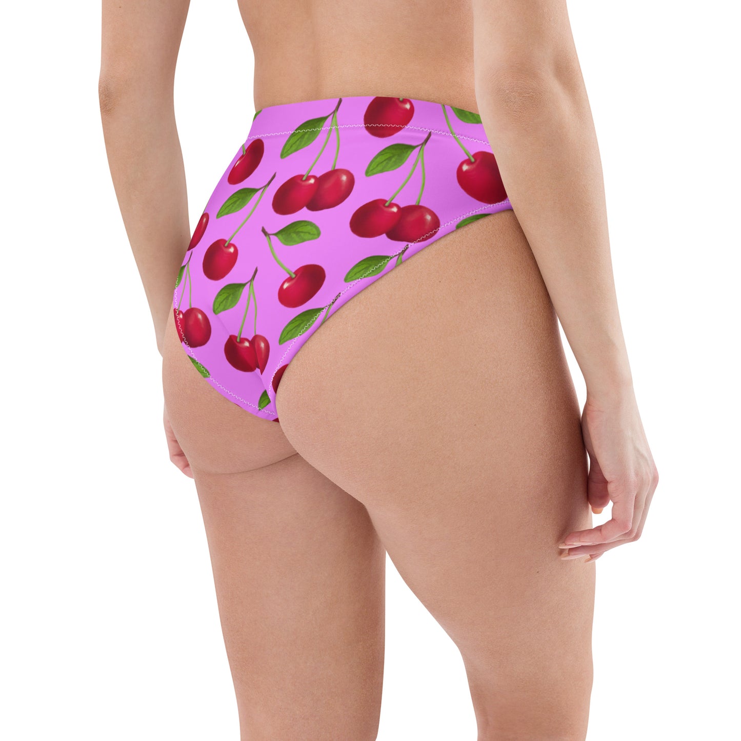 Mon Cheri Lilac Eco high-waisted bikini bottom