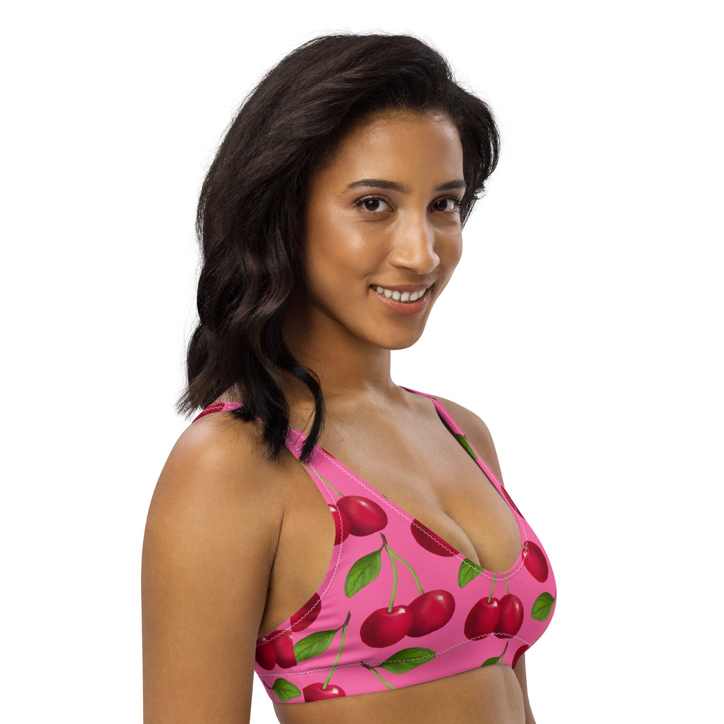 Mon Cherie Candy Pink Eco Bikini Top