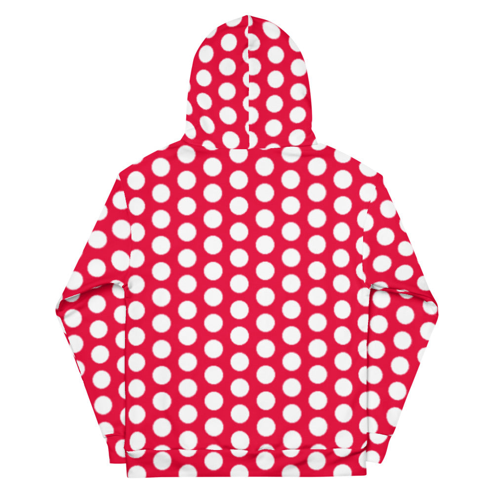 Red Hot Polka Dot Hoodie