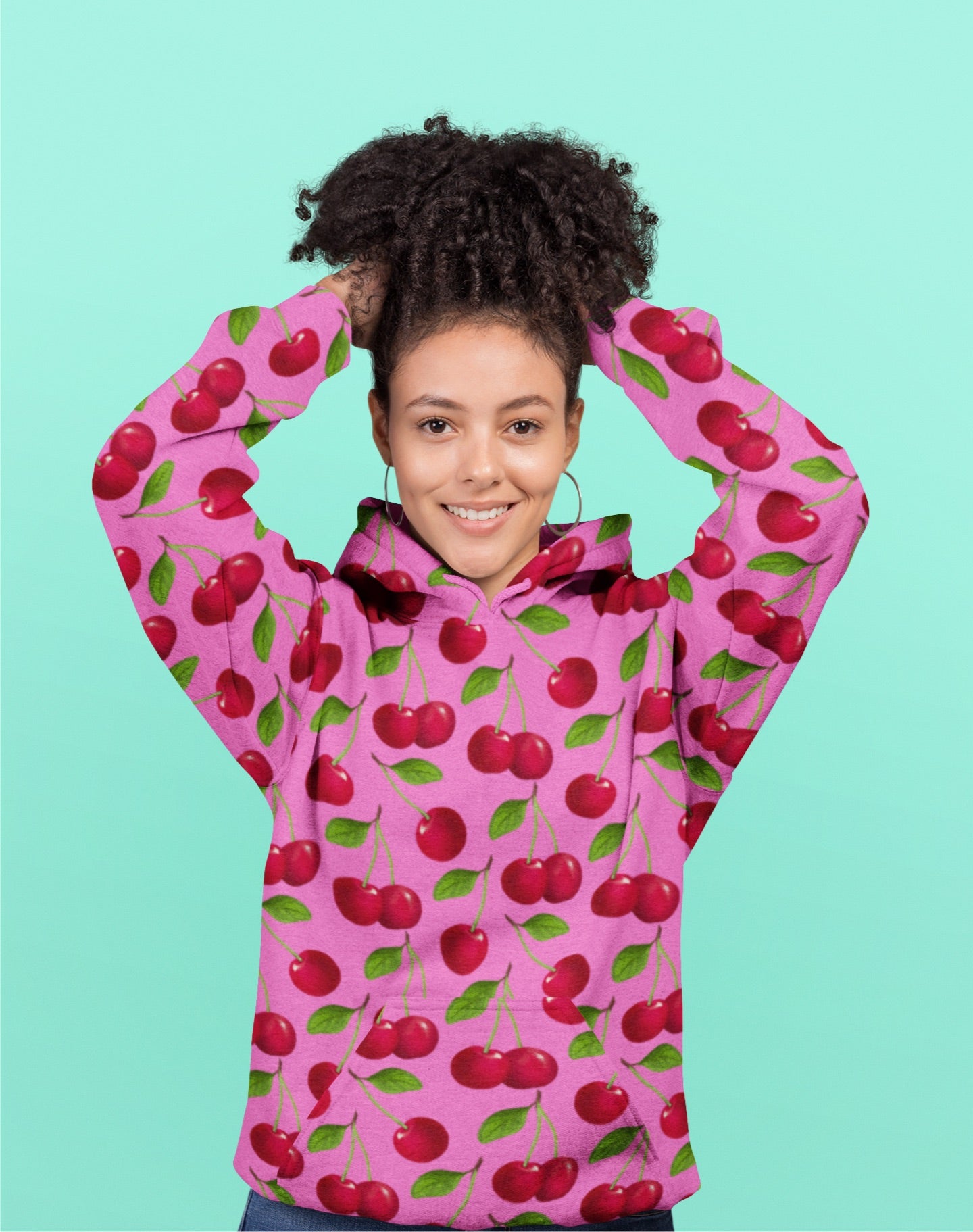 Mon Cherie Candy Pink Hoodie