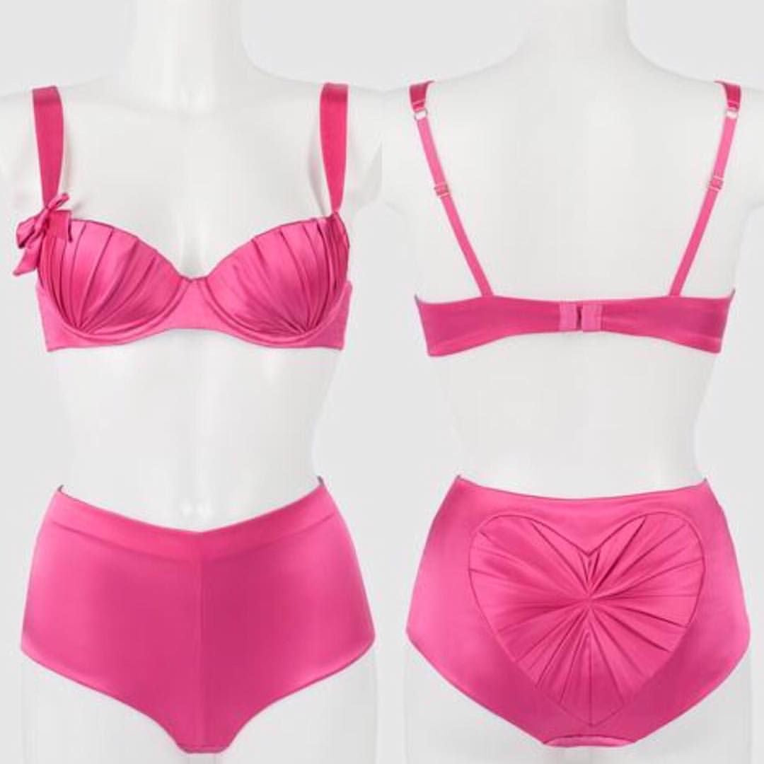 Chocolate Box Heart Back PINK Knicker