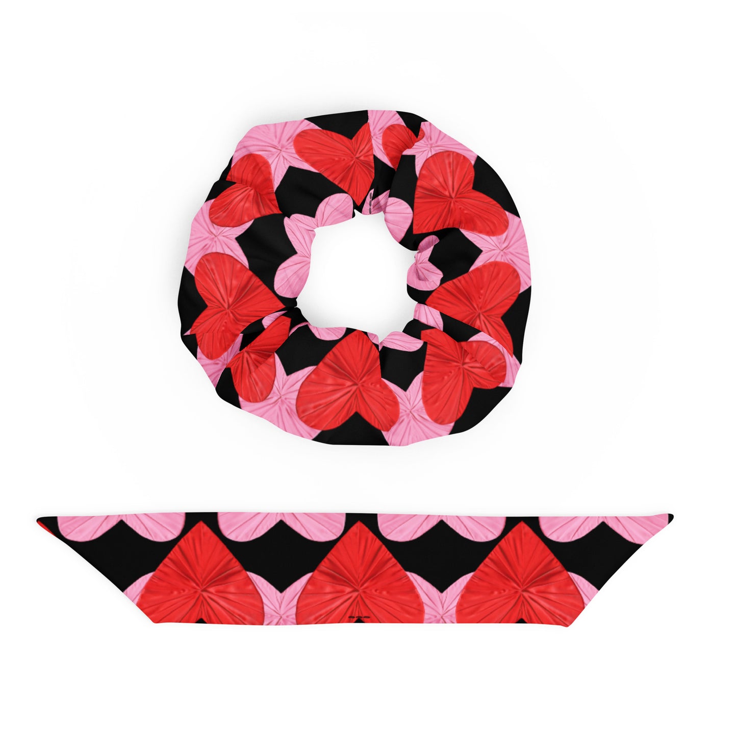 Self Love Hearts Scrunchie