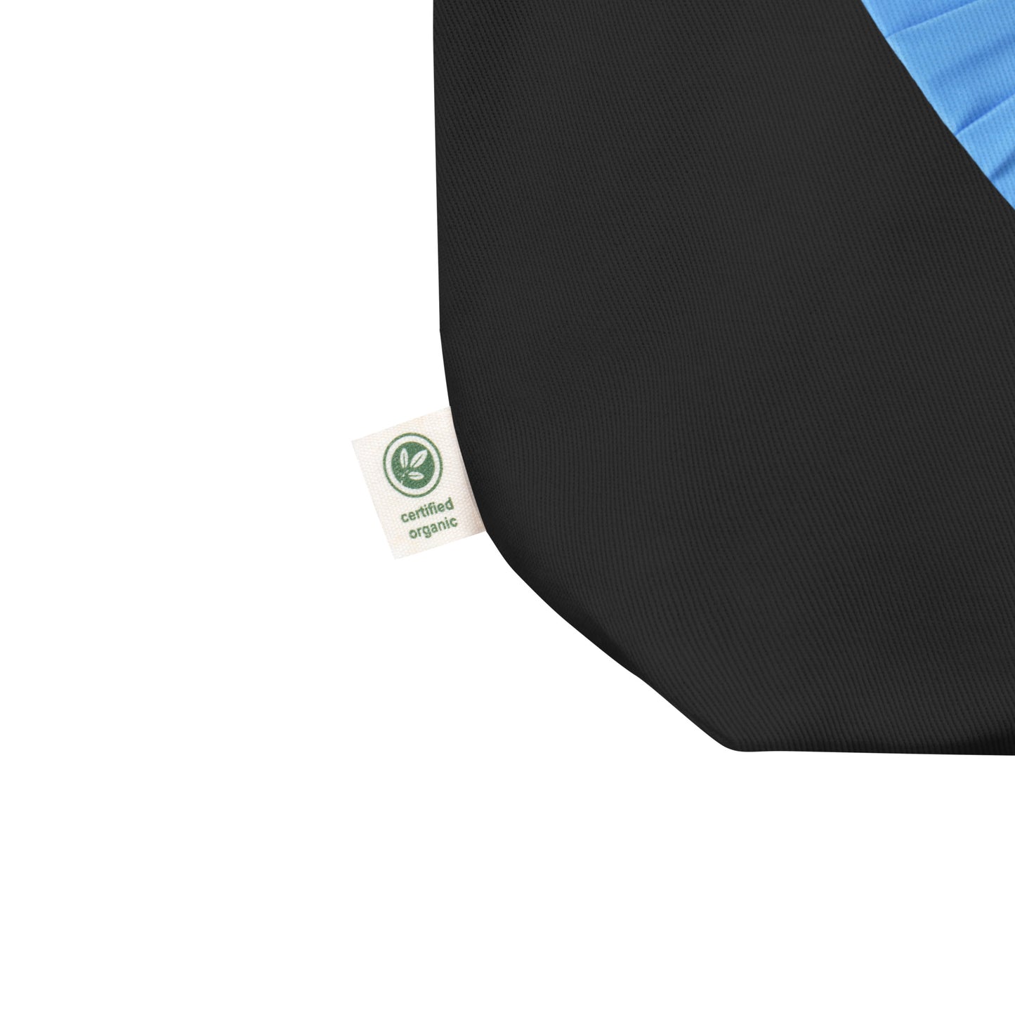 Peace and Love Black Eco Tote Bag