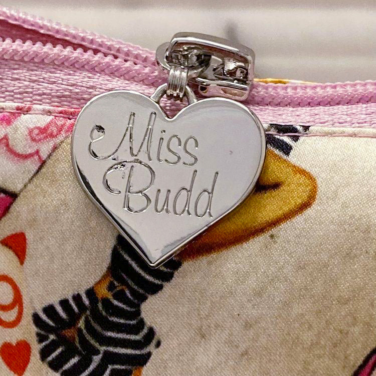 Baby Shuffle Pin Up Playing Cards Purse in Pink