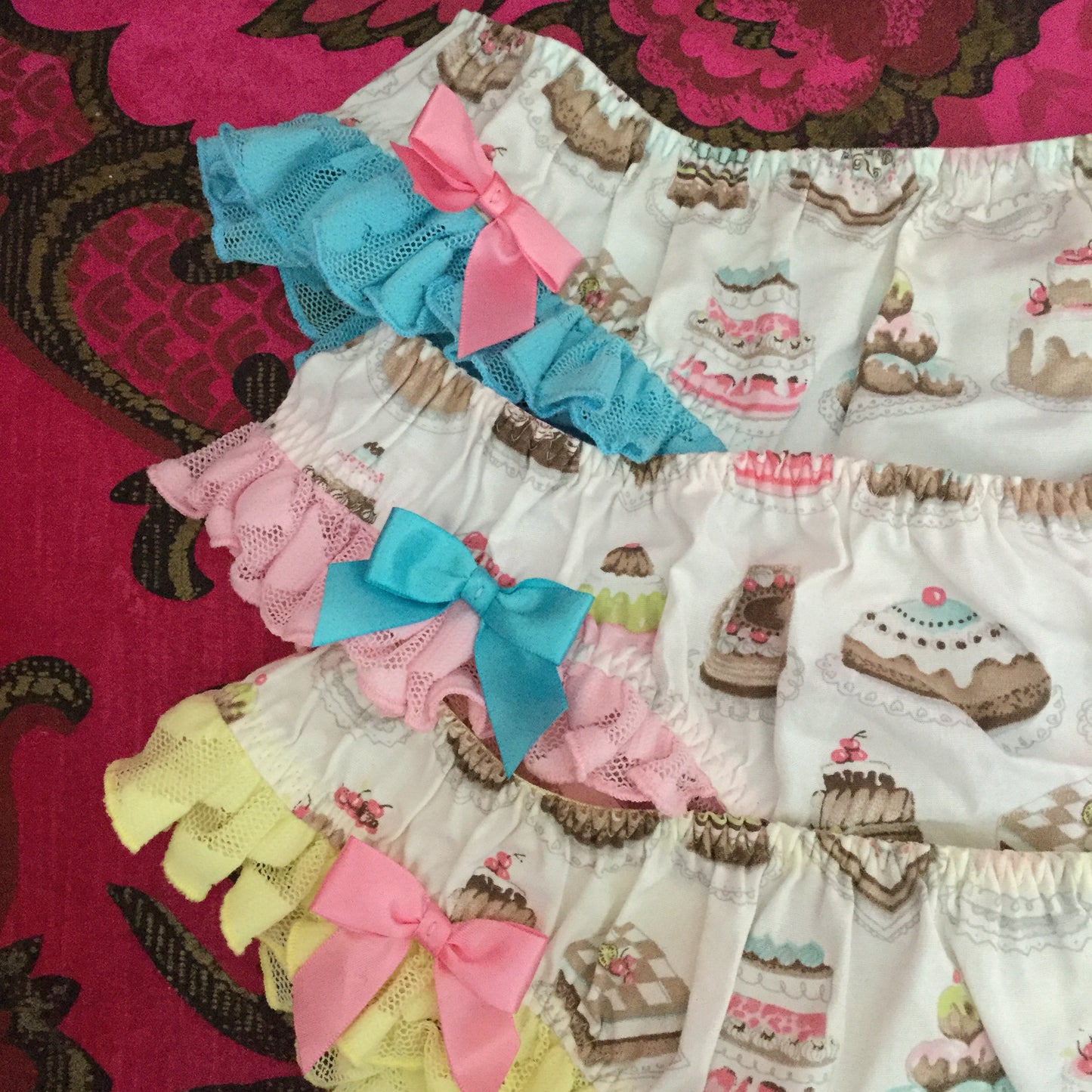 Les Patisseries De Lala YELLOW Frilly Knicker