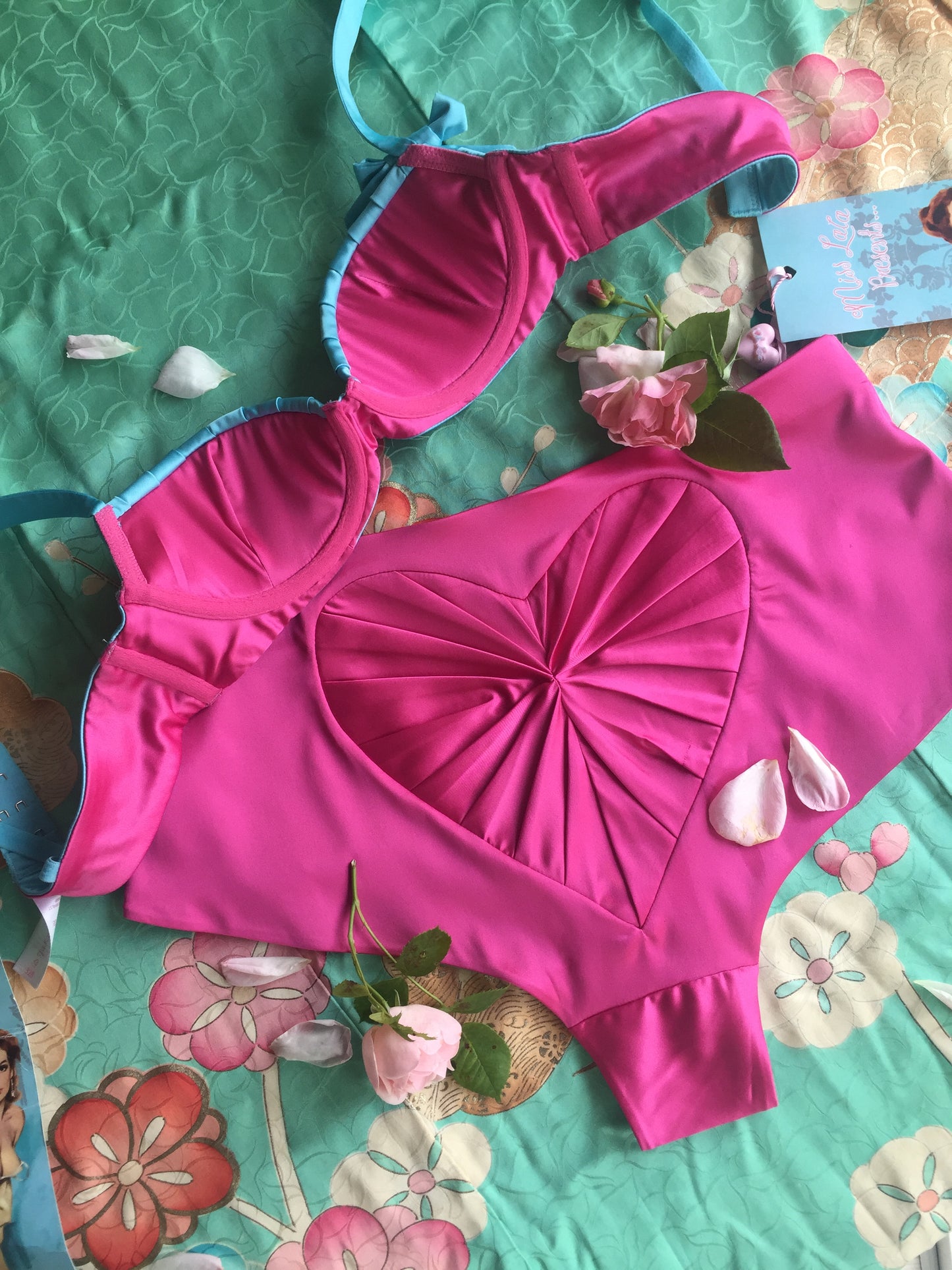 Chocolate Box Heart Back PINK Knicker
