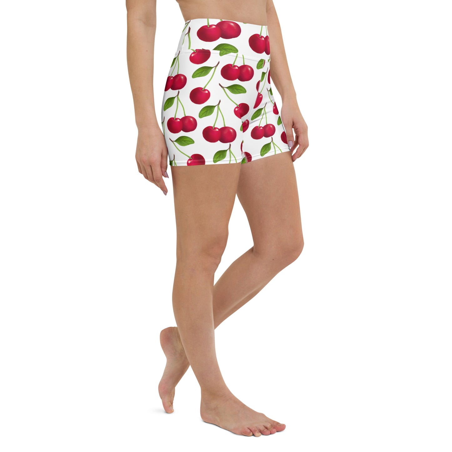Mon Cherie White High Waisted Shorts