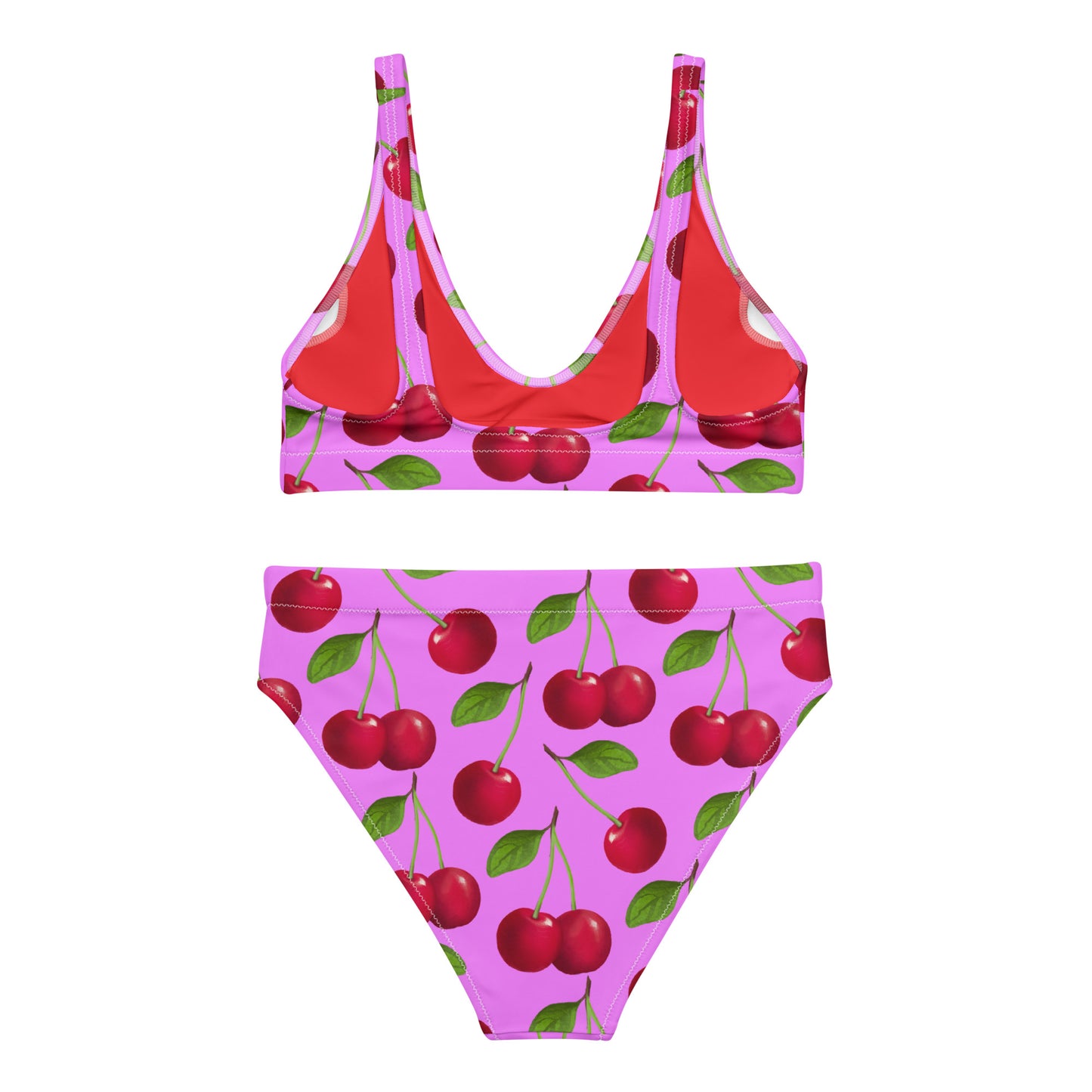 Mon Cheri Lilac Eco high-waisted bikini
