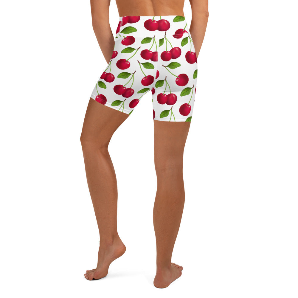 Mon Cherie White High Waisted Shorts