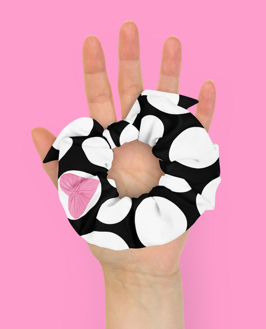 Les Polka Dots Eco Scrunchie