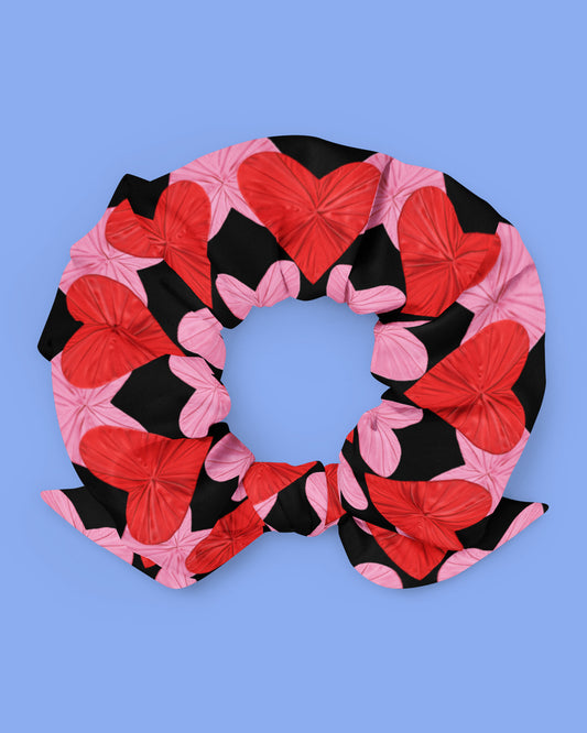 Self Love Hearts Scrunchie