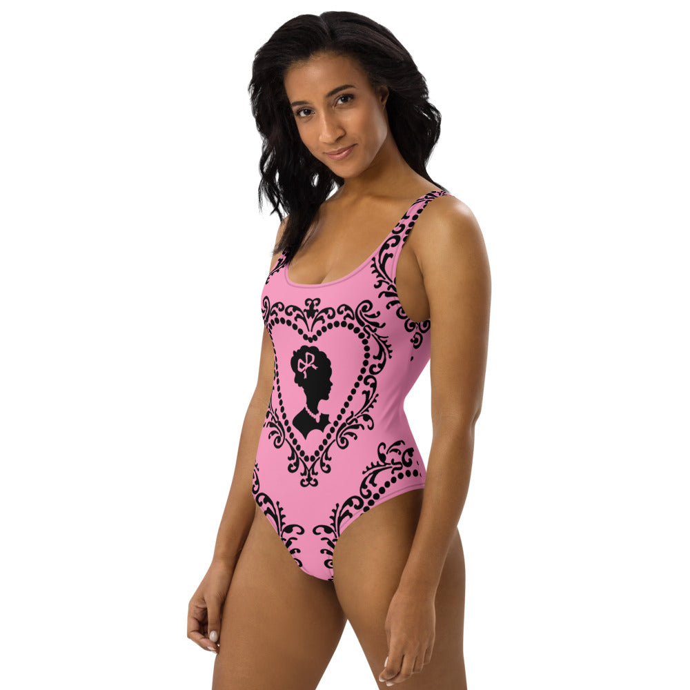 Cameo Candy Pink One-Piece Swimsuit
