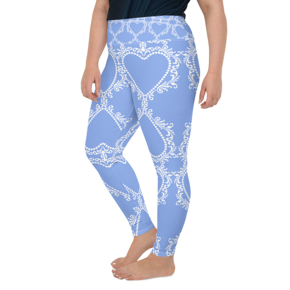 Cameo Curve Leggings White on Porcelain