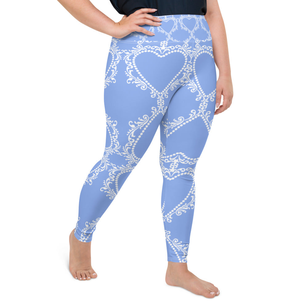 Cameo Curve Leggings White on Porcelain