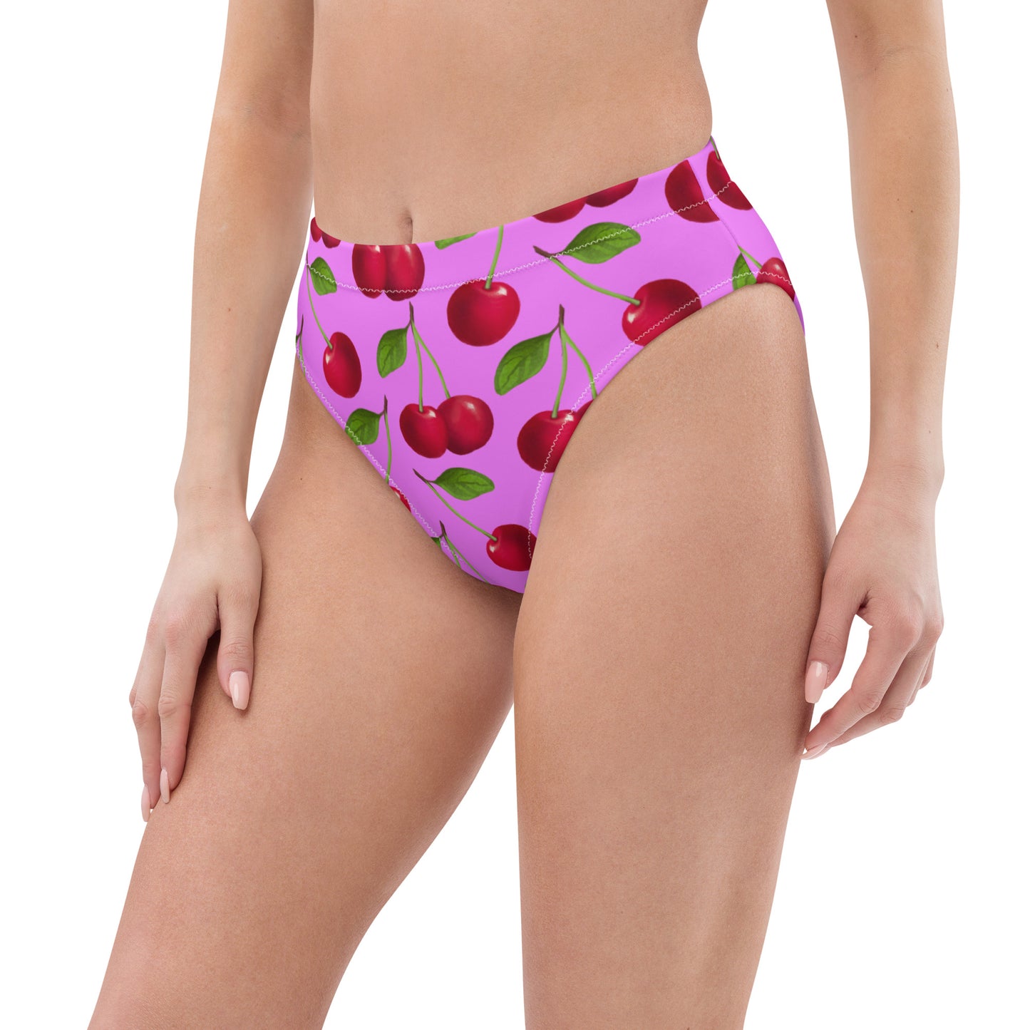 Mon Cheri Lilac Eco high-waisted bikini bottom