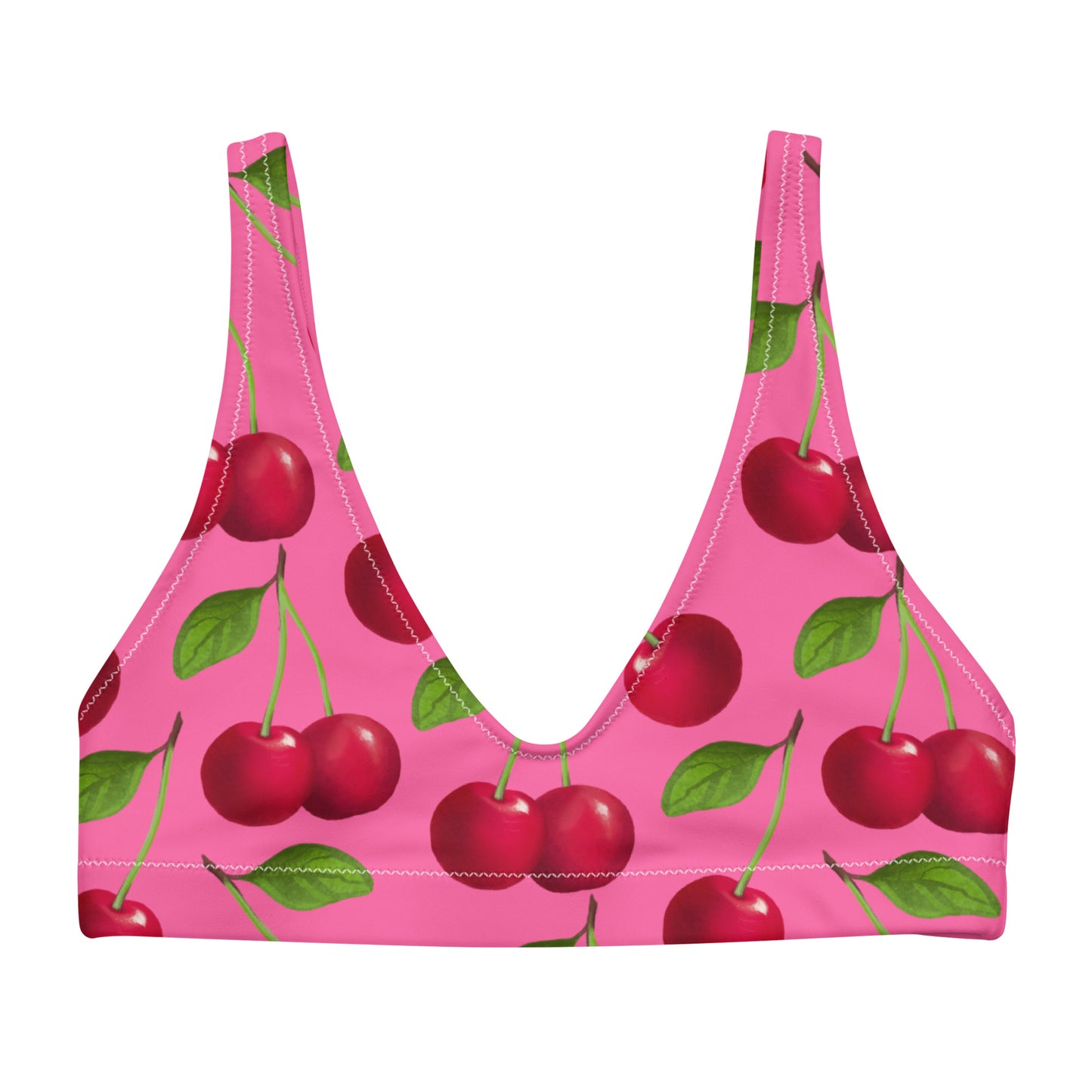 Mon Cherie Candy Pink Eco Bikini Top