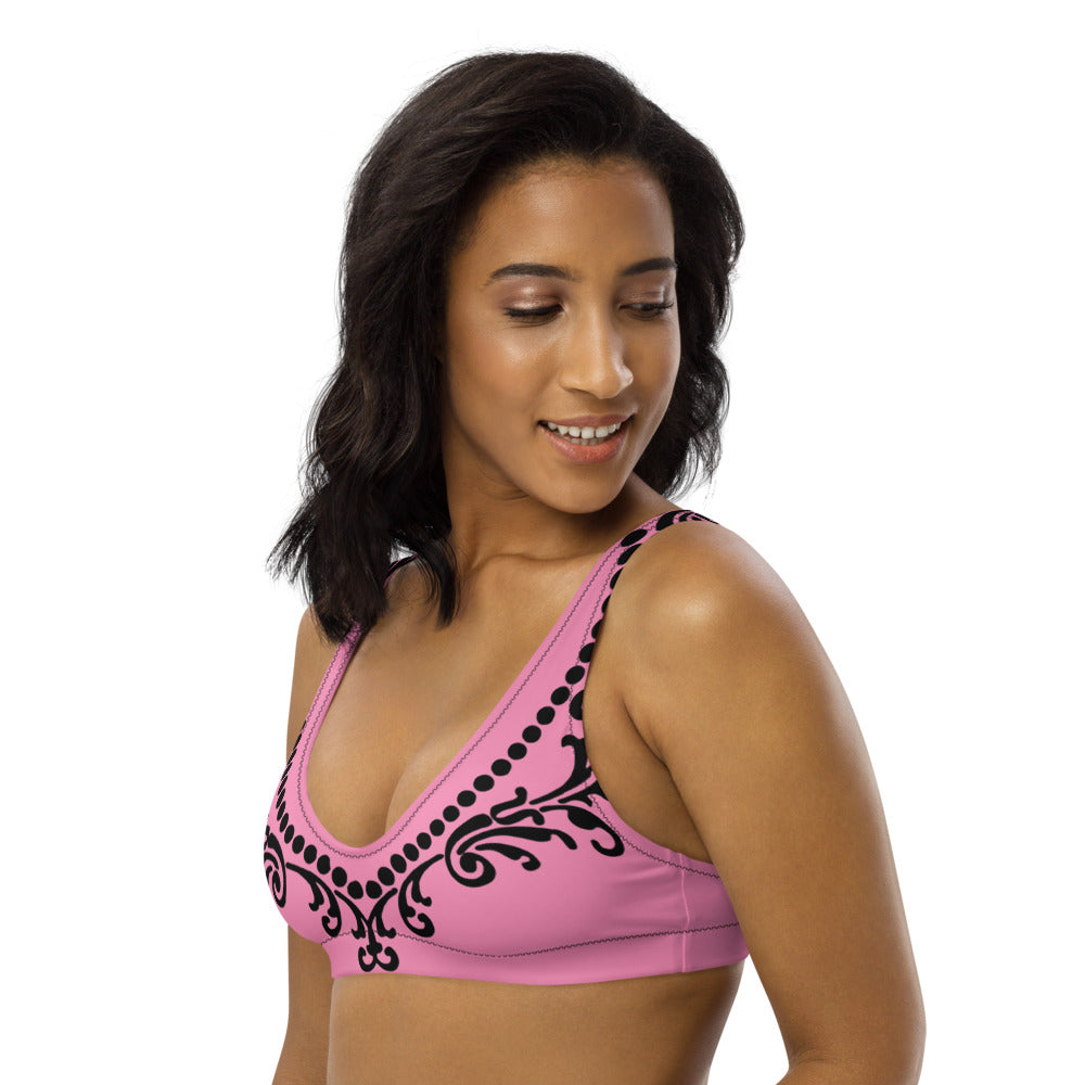 Cameo Candy Pink Eco Bikini Top