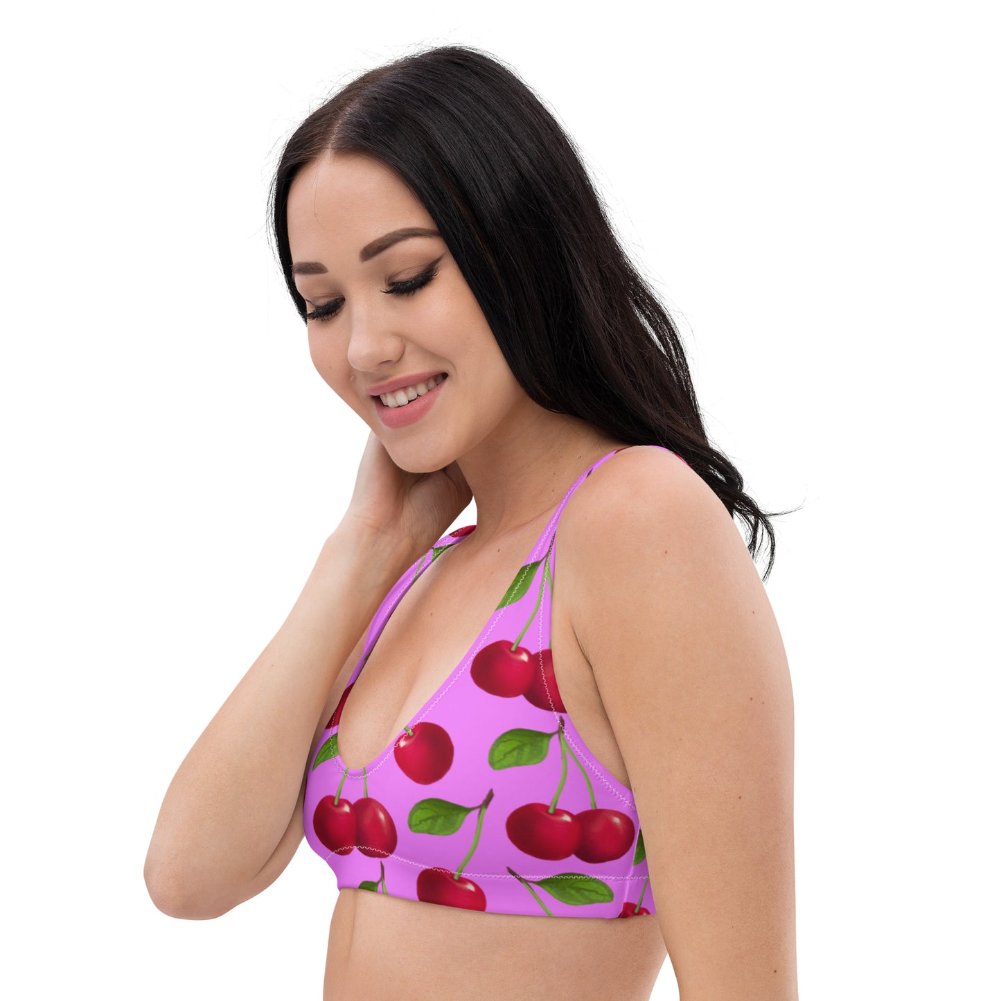 Mon Cheri Lilac Eco padded bikini top