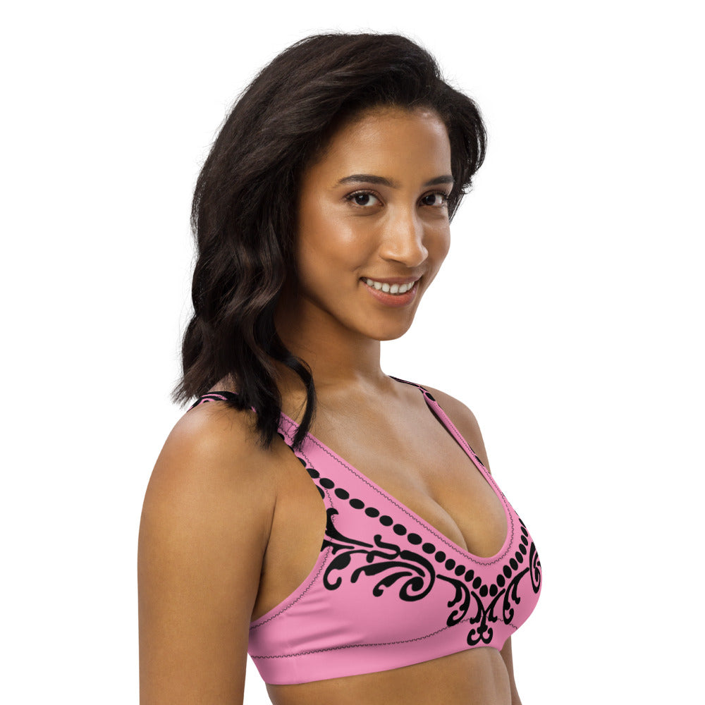 Cameo Candy Pink Eco Bikini Top