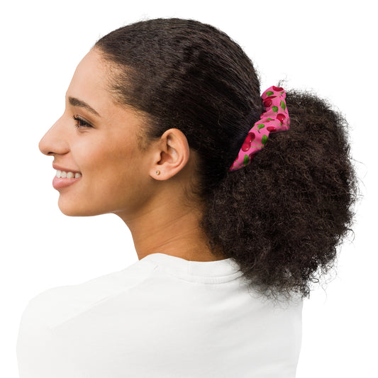 Mon Cherie Candy Pink Scrunchie