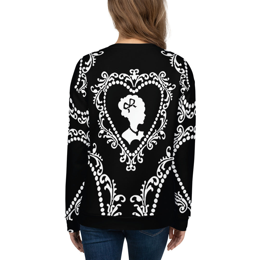 Cameo Sweatshirt in Black