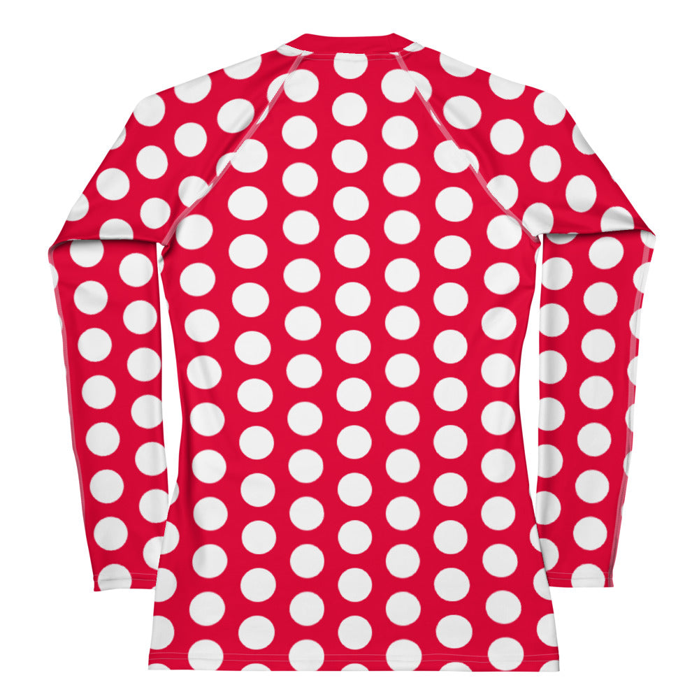 Red Hot Polka Dot Rashguard