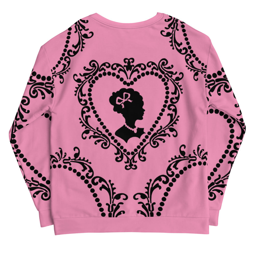 Cameo Sweatshirt in Candy Pink