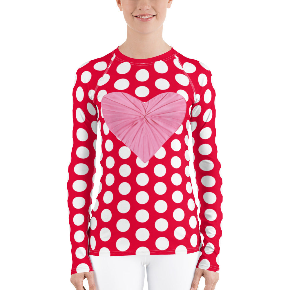 Red Hot Polka Dot Rashguard