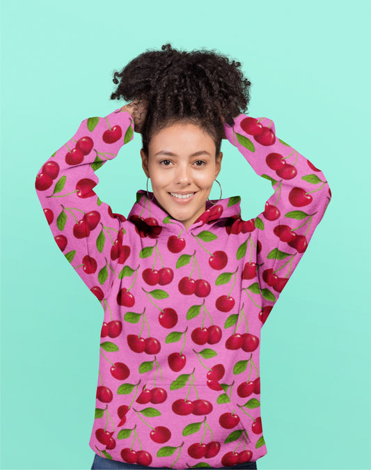 Mon Cherie Candy Pink Hoodie