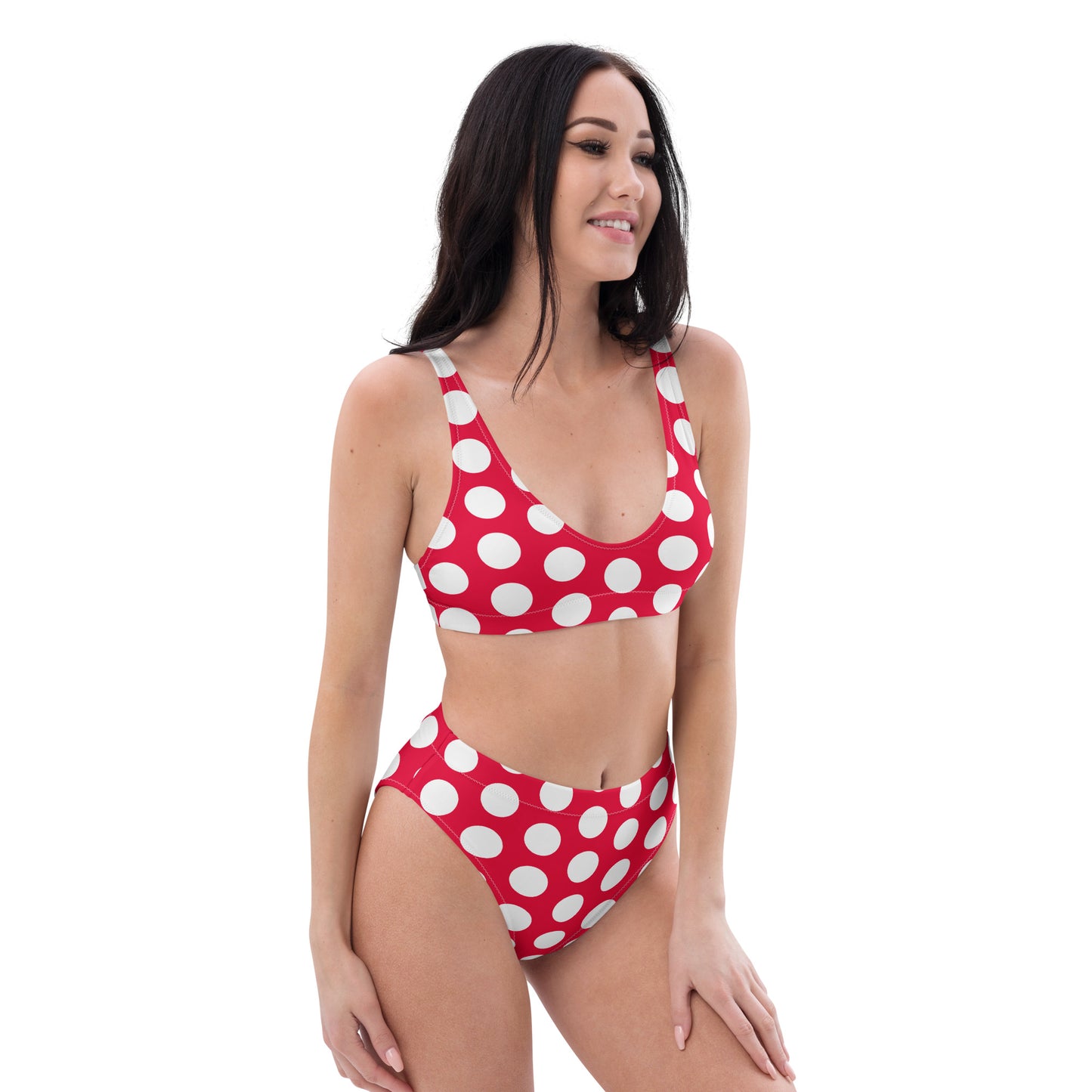 Red Hot Polka Dot Eco Bikini
