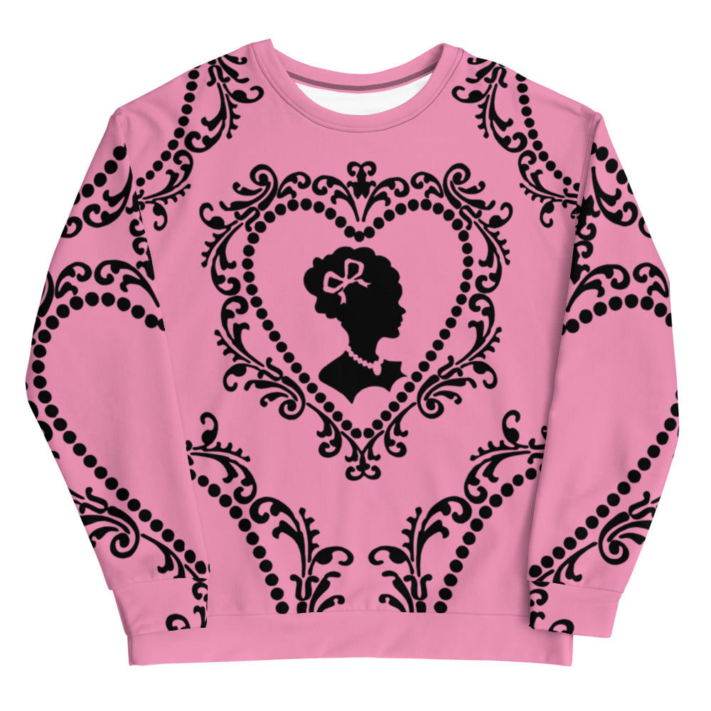 Cameo Sweatshirt in Candy Pink