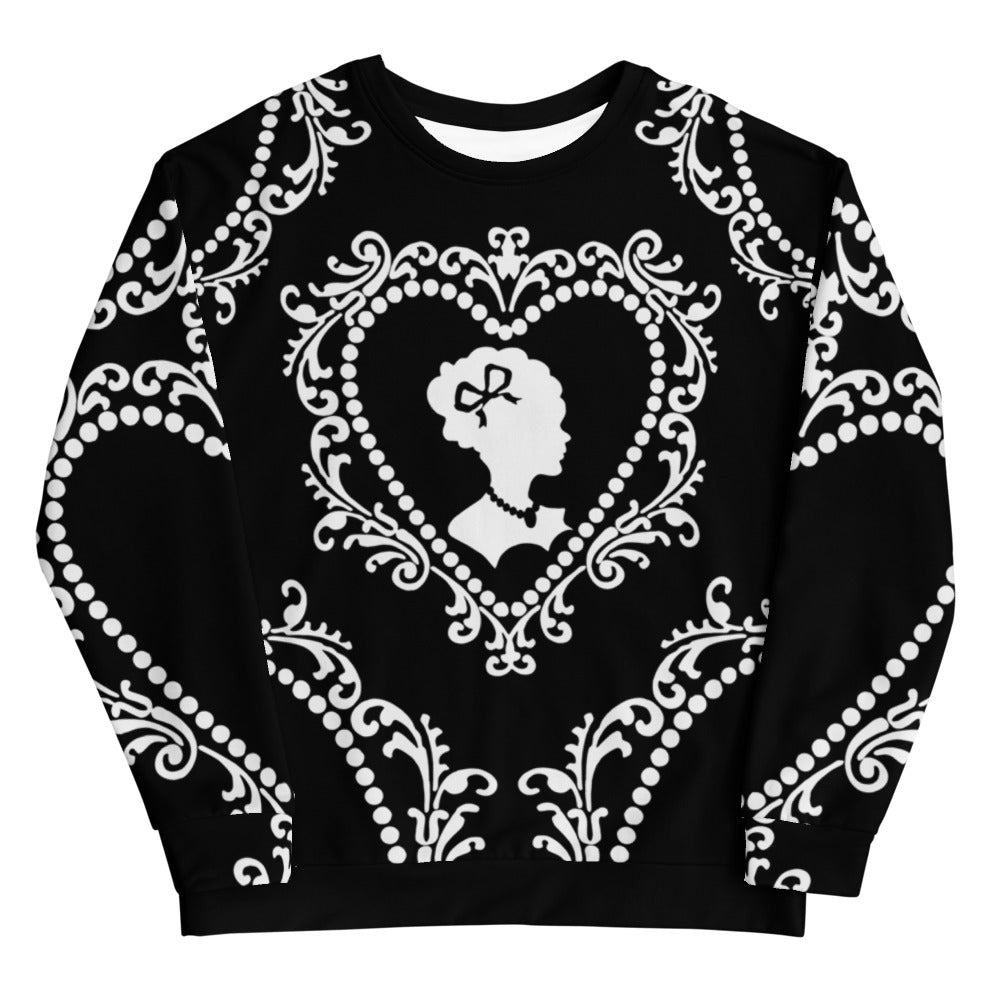 Cameo Sweatshirt in Black