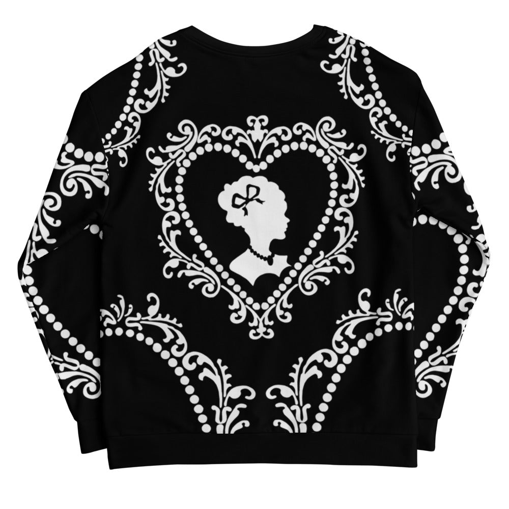 Cameo Sweatshirt in Black