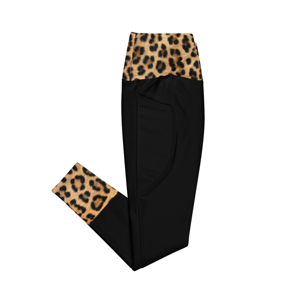 Wild at Heart Crossover leggings with pockets