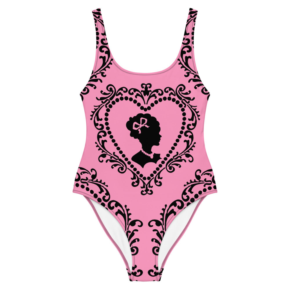 Cameo Candy Pink One-Piece Swimsuit