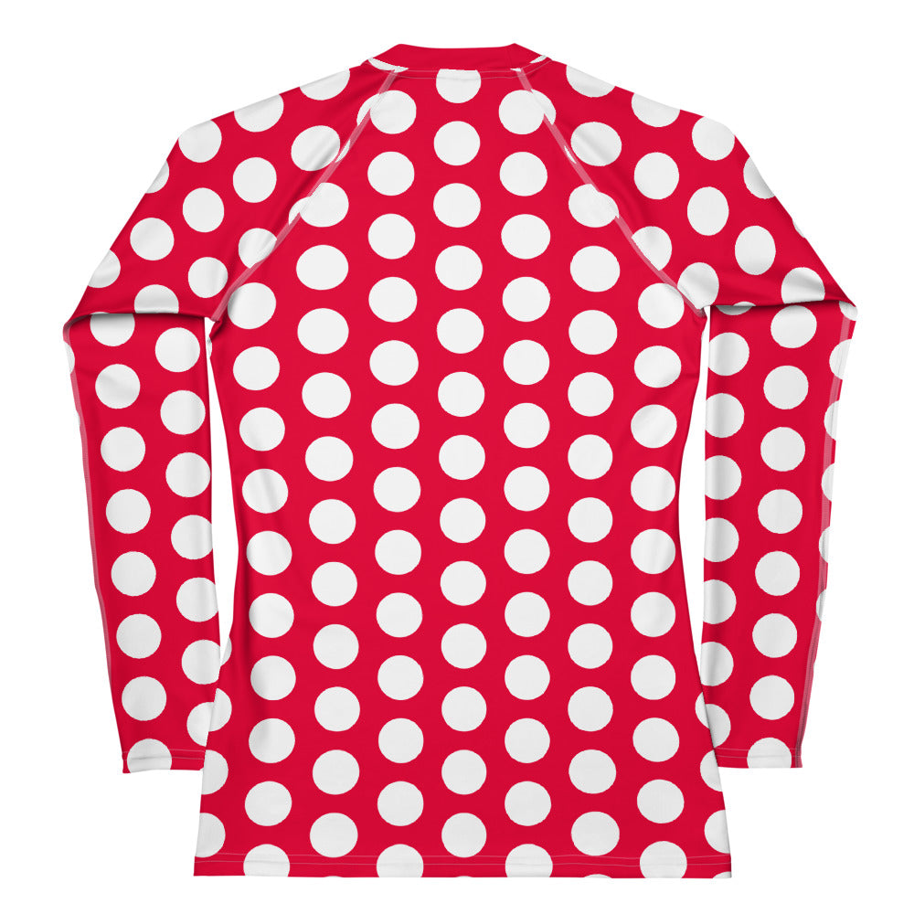 Red Hot Polka Dot Rashguard