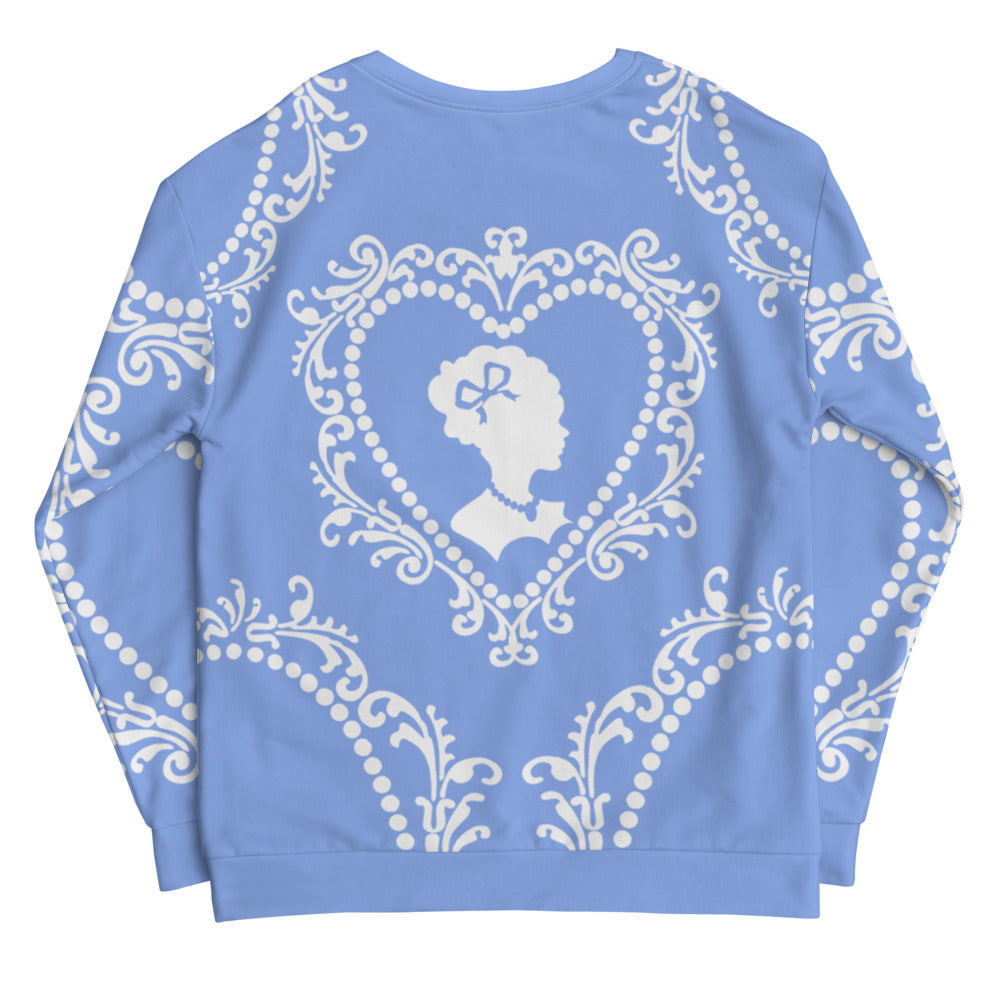 Cameo  Sweatshirt in Porcelain Blue