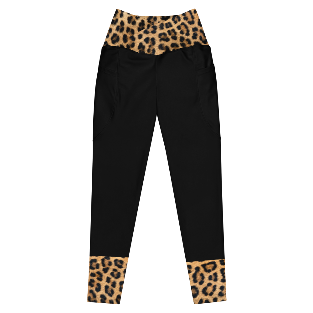 Wild at Heart Crossover leggings with pockets