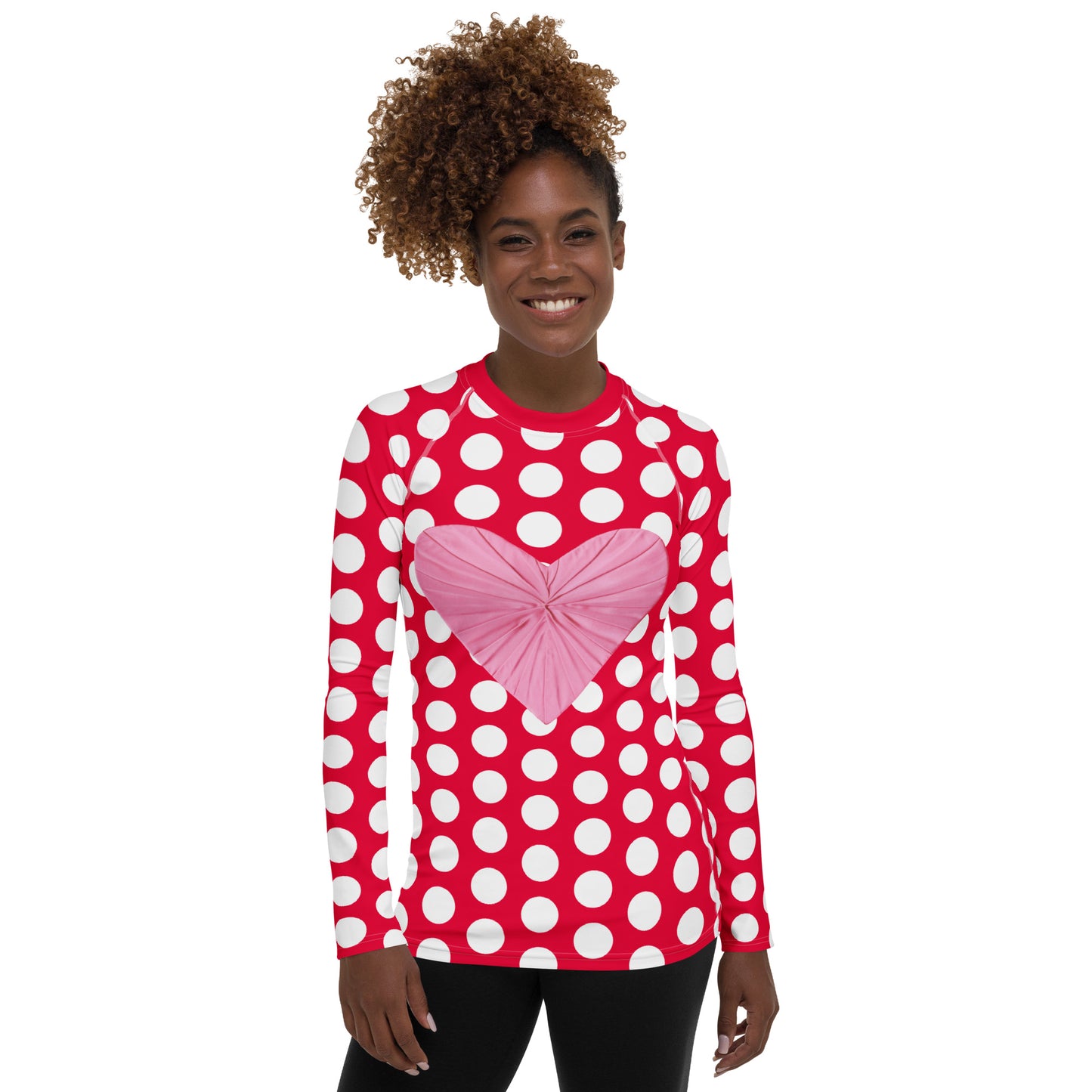 Red Hot Polka Dot Rashguard